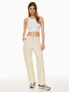 TNA Beige Greenwich Pant, Size 0